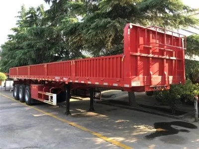 Tri-Axles Flatbed Trailer Tipper